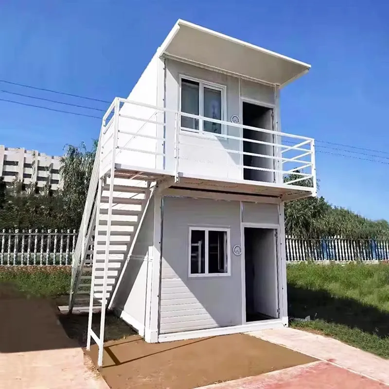 Com construir una casa de contenidors plegables?
